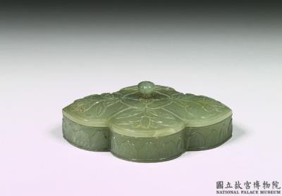 图片[2]-Jade segmented box, Mughal Empire-China Archive